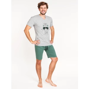 Spodenki męskie Yoclub Yoclub_Men's_Short_Cotton_Pyjamas_PIA-0037F-A110_Multicolour