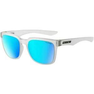 Dirty Dog Blade 53595 Matt Crystal Clear/Grey/Ice Blue Mirror Polarized