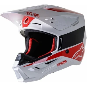 Alpinestars S-M5 Bond Helmet White/Red Glossy L Prilba