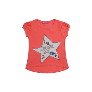 T-shirt with orange star