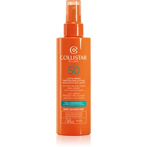 Collistar Active Protection Milk Spray SPF 50 opalovací mléko ve spreji SPF 50 200 ml