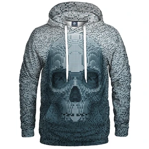 Aloha From Deer Unisex's Pixel Skull Hoodie H-K AFD343