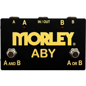 Morley ABY-G Gold Series ABY Pedale Footswitch