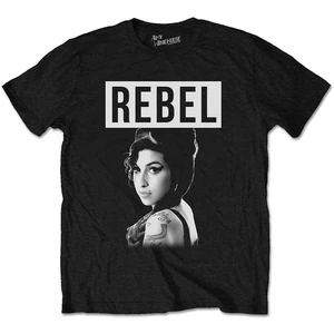 Amy Winehouse T-shirt Rebel Noir S