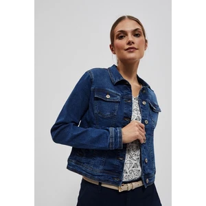 WOMEN JACKETS L-KU-4014 BLUE