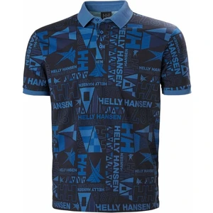 Helly Hansen Men's Newport Polo Ocean Burgee Aop S