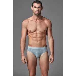 Dagi Men's Gray Melange Compact Straight Slip Briefs