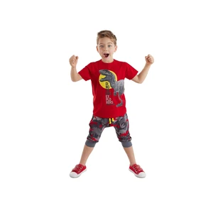 Denokids Dino Camouflage Boys Capri Suite