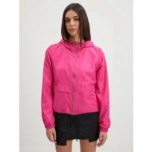 Dark pink women's light jacket ONLY Malou - Women