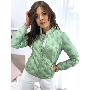 Women's quilted jacket GEO green Dstreet