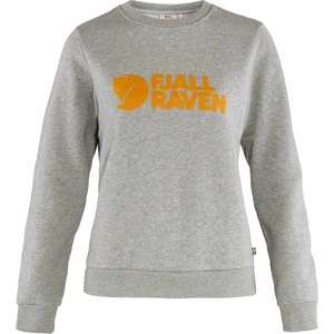 Fjällräven Outdoor Hoodie Fjällräven Logo Sweater W Grey/Melange S