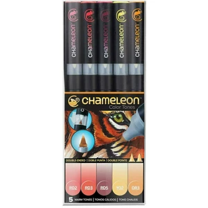 Chameleon Marcador de sombreado Warm Tones 5 pcs