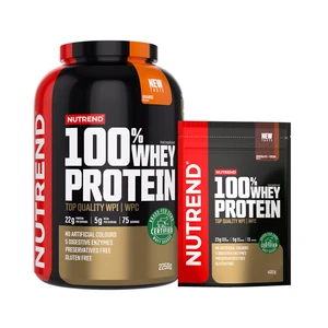 Nutrend 100 % Whey Protein 2250 g variant: biela čokoláda - kokos