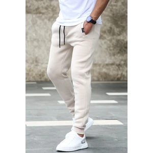 Madmext Beige Basic Tracksuit 4210