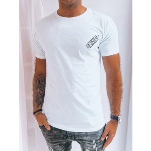 White men's T-shirt Dstreet