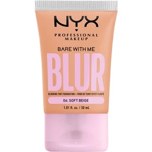 NYX Professional Makeup Bare With Me Blur Tint hydratační make-up odstín 06 Soft Beige 30 ml