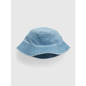 Modrý dětský džínový klobouk GAP