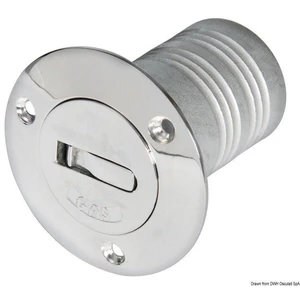 Osculati Chromed brass deck plug DIESEL 50 mm