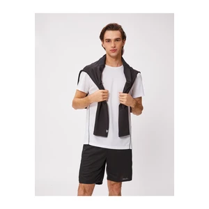 Koton Basic Sports Shorts with Lace-Up Waist with Pocket Detail.