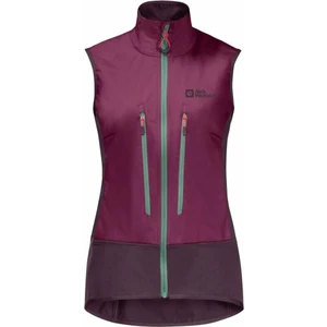 Jack Wolfskin Alpspitze Vest W Wild Berry XL Vestă