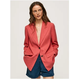 Brick Oversize Jacket Pepe Jeans Silvie - Ladies