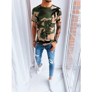 Men's camo khaki T-shirt Dstreet