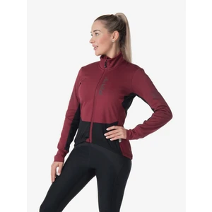 Women's softshell bike jacket KILPI VELOVER-W dark red