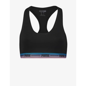 Women's sports bra Puma black