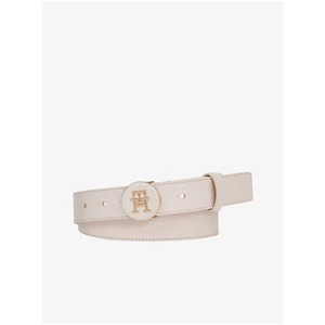 Light pink Women's Leather Strap Tommy Hilfiger Round Chic 3.0 - Womens