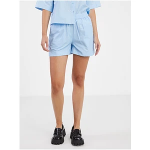 Light blue women shorts Noisy May Frig - Women