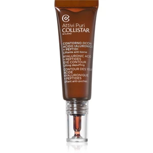 Collistar Attivi Puri Hyaluronic Acid + Peptides liftingové sérum na oční okolí 15 ml