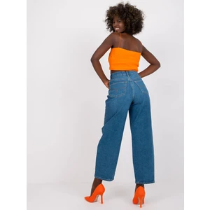 Blue Azalia RUE PARIS wide leg jeans