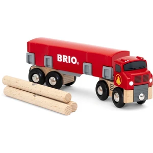 Brio World 33657 Ťahač s drevom