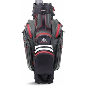 Big Max Dri Lite Silencio 2 Charcoal/White/Black/Red Borsa da golf Cart Bag