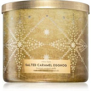 Bath & Body Works Salted Caramel Eggnog vonná svíčka 411 g