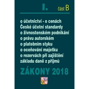 Zákony 2018 I. část B