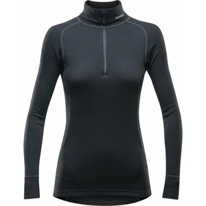 Devold Dámske termoprádlo Duo Active Merino 210 Zip Neck Woman Black XL