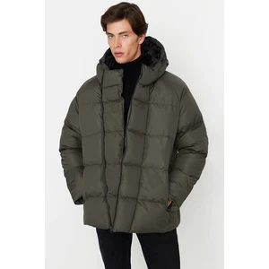 Trendyol Winter Jacket - Khaki - Puffer