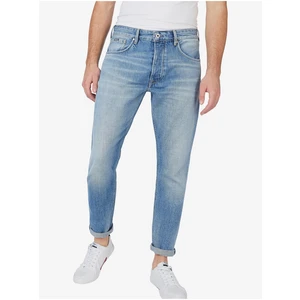 Light blue men straight fit jeans Pepe Jeans Callen - Men