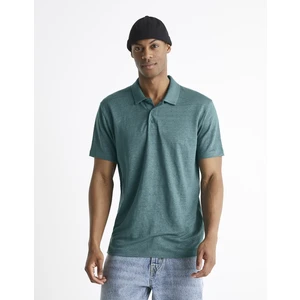 Celio Linen Polo T-Shirt Bepolin - Men