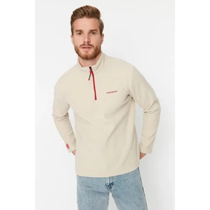 Trendyol Sweatshirt - Beige - Regular fit