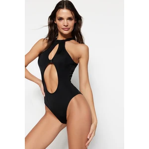 Trendyol Swimsuit - Black - Plain