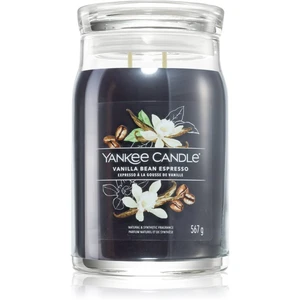 Yankee Candle Vanilla Bean Espresso vonná svíčka Signature 567 g