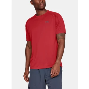 Pánské triko Under Armour Tech SS Tee 2.0  Red/Graphite  S