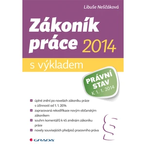 Zákoník práce 2014 - s výkladem, Neščáková Libuše