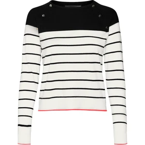 Vero Moda Dámsky sveter VMALMA Regular Fit 10300043 Snow White XS