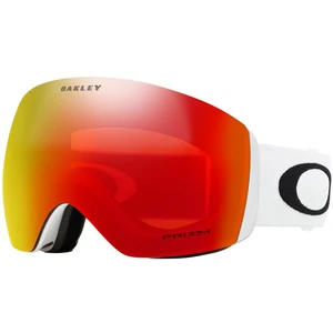 Oakley Flight Deck 705035 Matte White/Prizm Torch Lyžiarske okuliare