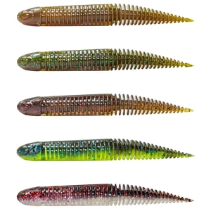 Savage gear gumová nástraha ned dragon tail slug clear water mix 5 ks - 8,8 cm 4 g