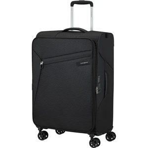 Samsonite Látkový cestovní kufr Litebeam EXP M 67/73 l - černá