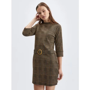 Orsay Brown Ladies Patterned Dress - Women